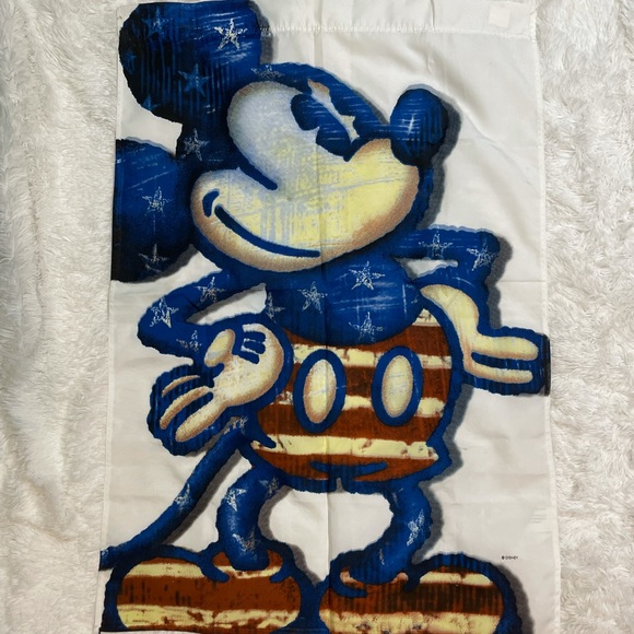 RARE Patriotic Mickey Mouse Flag - Picture 2 of 8
